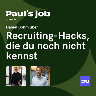 episode Daniel Böhm über Recruiting-Hacks, die du noch nicht kennst artwork