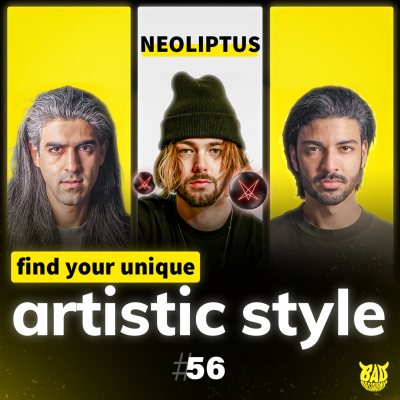 episode #56 Making VIRAL 3D VFX Videos with Neoliptus artwork