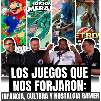 episode Los VIDEOJUEGOS que FORJARON nuestra INFANCIA: NOSTALGIA, CULTURA GAMER y ARTE | BASADOS Ep. 39 artwork