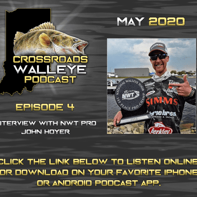 episode Crossroads Walleye Podcast - Episode #4 - John Hoyer artwork