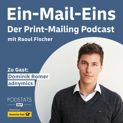 episode #16 Wie intelligente Produktempfehlungen den Warenkorb steigern – mit Dominik Romer, Adnymics artwork