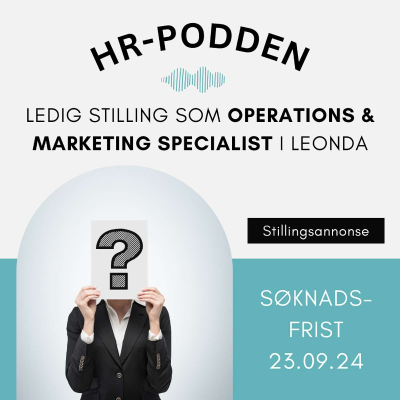 episode 147: Ledig stilling i Leonda: Operations & Marketing Specialist (Remote Work) artwork