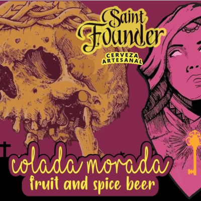 episode CERVEZA DE COLADA MORADA FRUIT AND SPICE BEER - AMOR EN EL PARAMO SAINT FOUNDER CERVEZA ARTESANAL artwork