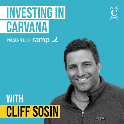 episode Cliff Sosin - Investing in Carvana - [Invest Like the Best, EP.421] artwork