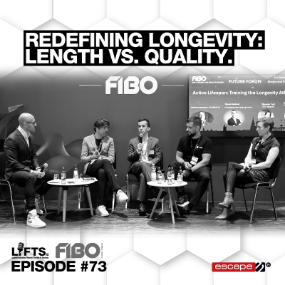 episode LIFTS Episode 73 - Can Gamification Make You Healthier? The Surprising Power of Play | FIBO 2025 artwork