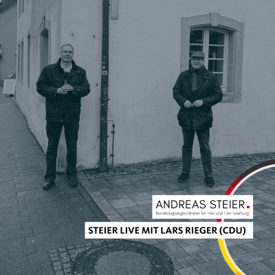 episode Andreas Steier (CDU) und Lars Rieger aus Schweich über Weinbau, Verkehrspolitik und Corona artwork