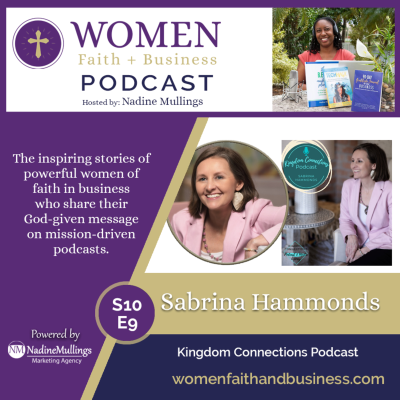 episode S10-E9-Kingdom Connections with Sabrina Hammonds artwork