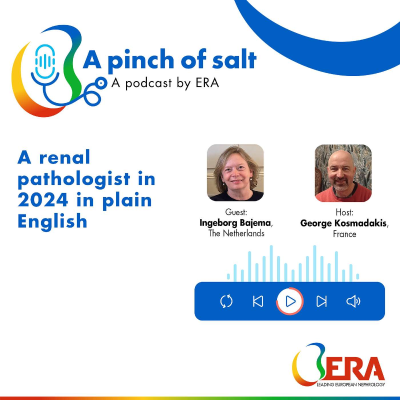 episode #32 A renal pathologist in 2024 in plain English, with Ingeborg Bajema artwork