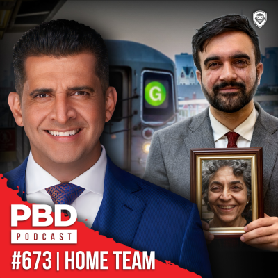 episode Mamdani Cries, Newsom’s 2028 Plans, Trump's Third Term + Canada 10% Tariffs | PBD Podcast | Ep. 673 artwork