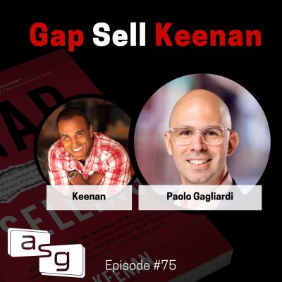 episode Gap Sell Keenan 75 - Crafting Impactful Questions artwork