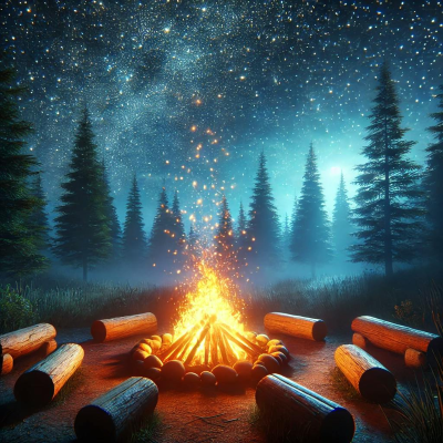 episode 🔥 Campfire Sounds: Serenity in the Crackling Flames artwork