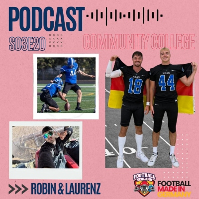 episode S03E20 Im Gespräch mit Robin Braun (K/P) & Laurenz Müller (QB), Minnesota West Community and Technical College Bluejays artwork