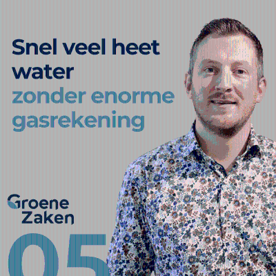episode VEEL HEET WATER met weinig gas artwork