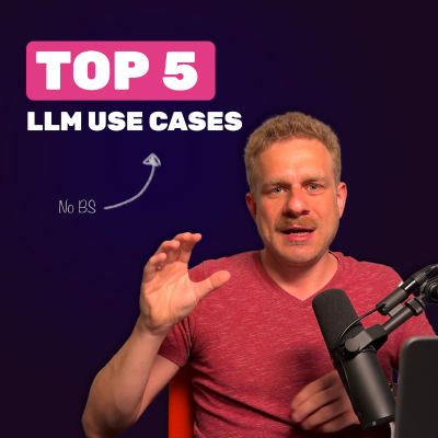 episode 5 ACTUALLY useful ways of using Generative AI & LLMs artwork