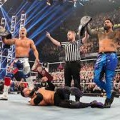 episode ¿por que cody rhodes ganó titulo pareja con jey uso ? artwork