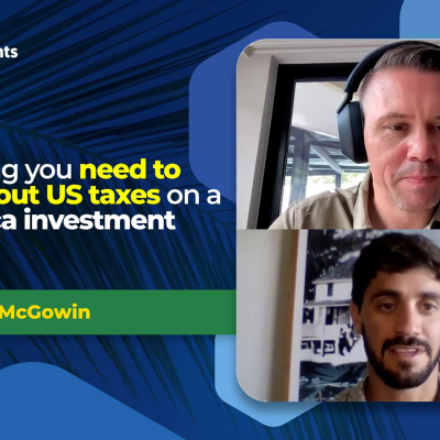 episode EP-250 Everything you need to know about US tax on a Costa Rica Investment with US CPA Alex McGowin artwork