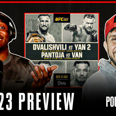 episode UFC 323 PREDICTIONS, HENRY FIGHT WEEK, Woodley on Kamaru, Welterweights | POUND 4 POUND artwork