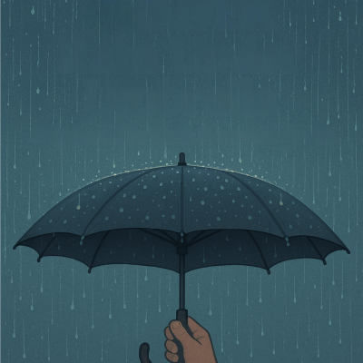 episode ASMR Rain Under Umbrella 🌧️ Cozy Sounds for Sleep, Focus & Relaxation artwork