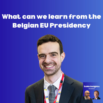 episode What can we learn from the Belgian EU Presidency comms - Laurens Soenen - Belgium MFA #SoMeInsights artwork