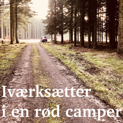 Iværksætter i en rød camper