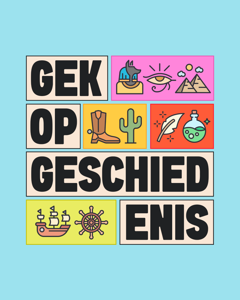 Gek op geschiedenis cover
