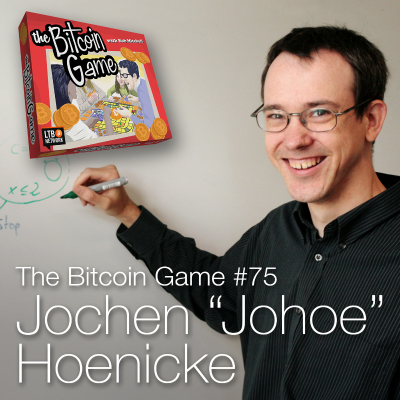 episode The Bitcoin Game #75: 2014 Interview with Dr. Jochen "Johoe" Hoenicke artwork
