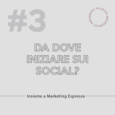 episode #3 Con Marketing Espresso: Come iniziare sui social? artwork