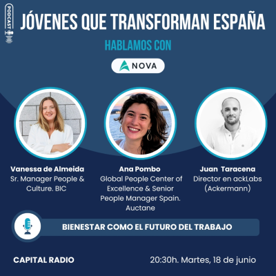 episode Los debates Transforma España. Jóvenes que transforman. Bienestar en el trabajo.. artwork