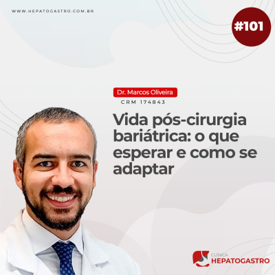 episode #101 - Vida pós-cirurgia bariátrica: o que esperar e como se adaptar artwork