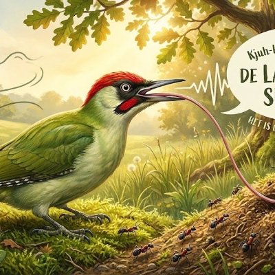 episode 🎧 # 197 Het is groen en het eet mieren. Een specht? artwork