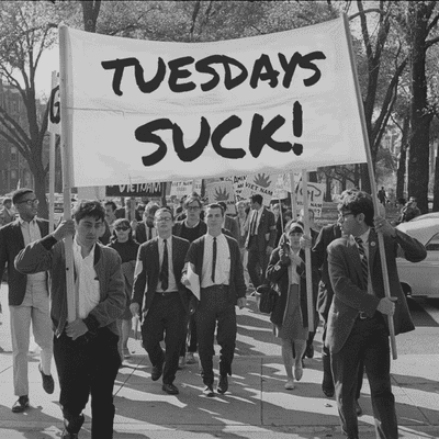 Tuesdays Suck!
