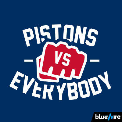 episode The Year of Weird: Wrapping up the 2020-21 Detroit Pistons season with Omari Sankofa artwork