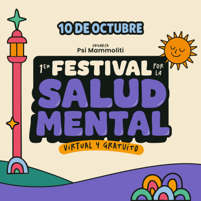 episode 10 de OCTUBRE: FESTIVAL GRATUITO por la SALUD MENTAL 💜✨ artwork