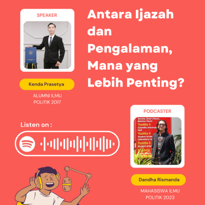 episode TERASIK "Antara Ijazah dan Pengalaman Mana yang Lebih Pentinng?" ft. Kenda Prasetya (Ilmu Politik 2017) artwork