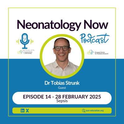 episode Neonatal Sepsis with Dr Tobias Strunk artwork