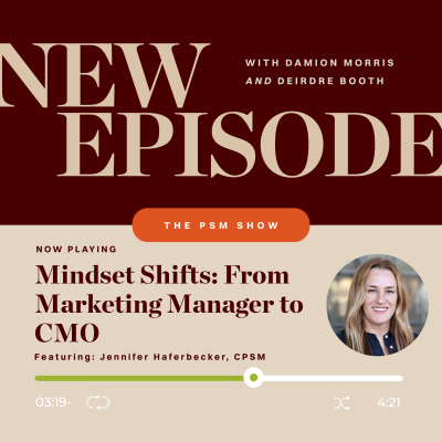 episode Mindset Shifts: From Marketing Manager to CMO artwork