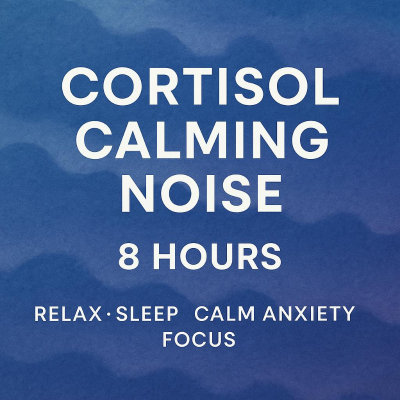 episode CORTISOL CALMING NOISE 8 Hours Relax Sleep Calm Anxiety Focus artwork