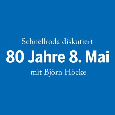episode Schnellroda diskutiert – über 80 Jahre 8. Mai 1945 artwork