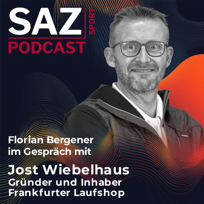 episode SAZsport Podcast mit Jost Wiebelhaus: Wie es der Frankfurter Laufshop ins „heute journal“ geschafft hat artwork