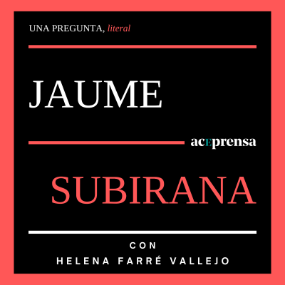 episode Radiografía del lector, con Jaume Subirana artwork