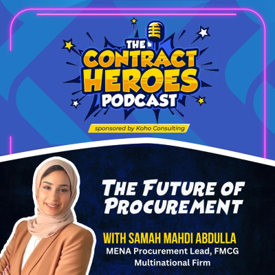 episode The Future of Procurement with Samah Mahdi artwork