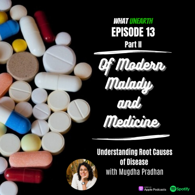 episode EP13: Of Modern Malady and Medicine |Part II| - Discovering the Root Cause of Illness with Mugdha Pradhan artwork
