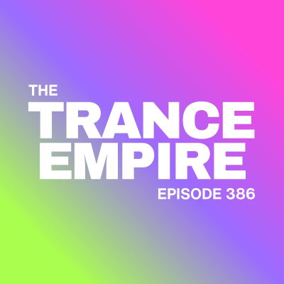 episode THE TRANCE EMPIRE 386 with Rodman artwork