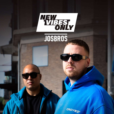 episode Josbros over Rehabilitatie, zijn band met Winne & Jiggy Djé, tijd bij Noah's Ark | New Vibes Only artwork