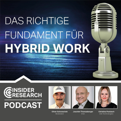 Das richtige Fundament für Hybrid Work, mit Joachim Thomasberger (Intel) & Christina Poetzsch (Dell)