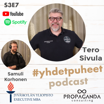 episode #yhdetpuheet podcast jakso 20 - Tero Sivula artwork