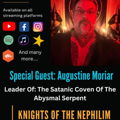 episode KOTN-S4E5 w/ Founder and Leader of The Satanic Coven Of The Abysmal Serpent: Augustine Moriar artwork