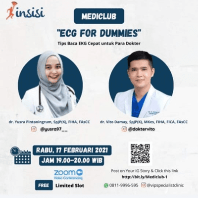 episode Mediclub ECG For Dummies - dr. Vito SpJP & dr. Yusra SpJP artwork