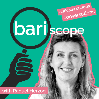 episode #16 - The situation of female refugees in Greece with Raquel Herzog artwork