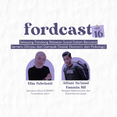 episode Fordcast #16: Selayang Pandang Relawan Sosial dalam Bencana Semeru artwork